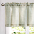 jinchan Linen Boxter Stripe Valances by JINCHAN