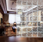 White Hanging Room Divider, 12 Pieces Wood-Plastic DIY Panel Screens Partition - Image 4