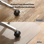 Yecaye Office Chair Mat for Hardwood Floor - Image 6