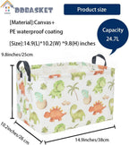 Dinosaur Baskets Storage Basket Gift Basket Rectangular Cute Storage Bin Box - Image 7