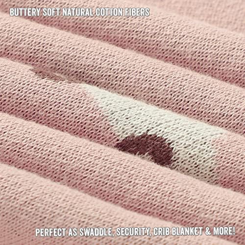 Baby Swaddle Blanket for Girls 100% Cotton Buttery Soft Cozy Receiving Swaddle - Image 5