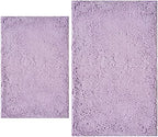 BOANKODU Bathroom Rugs Sets 2 Piece, Extra Soft Chenille Bath Mat Absorbent by BOANKODU