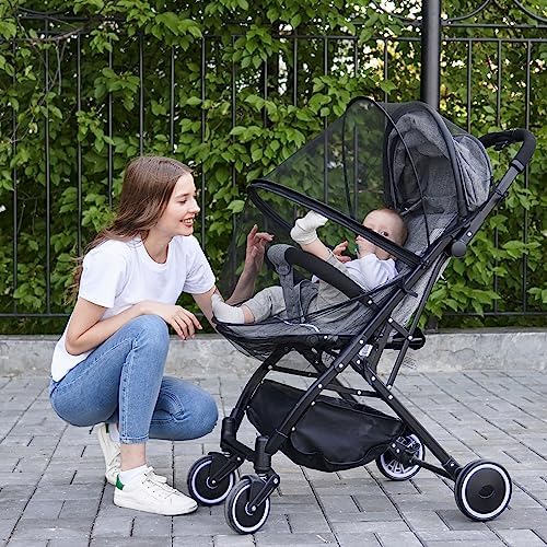 DUOMI Mosquito Net for Stroller, Universal Baby Bug Cover - Image 5