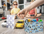 Rectangular Monster Truck Baskets Kids Gift Bins Empty Baby Basket - Image 3