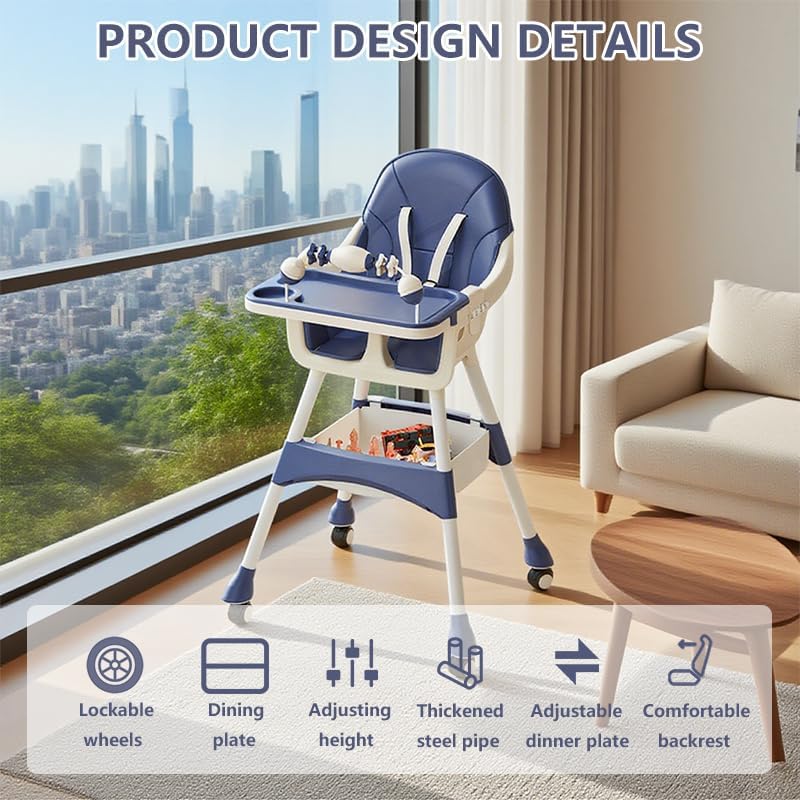 Portable High Chair, High Chairs - Image 4