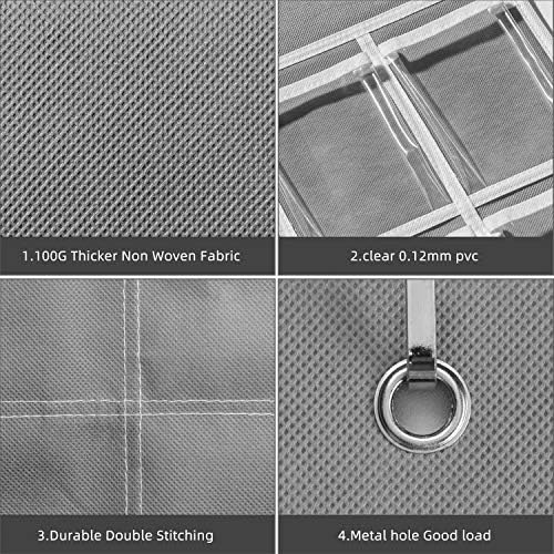 SAVERHO 36 Clear Pockets Classroom Pocket Chart - Image 5