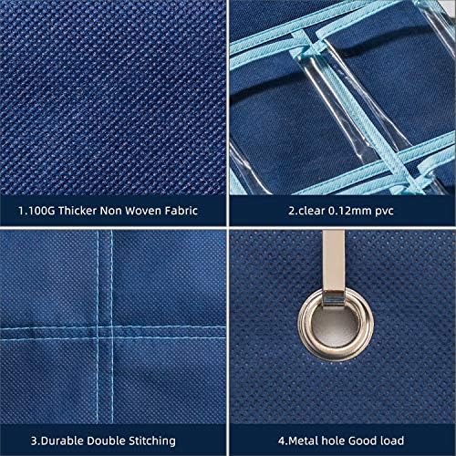 SAVERHO 36 Clear Pockets Classroom Pocket Chart - Image 5