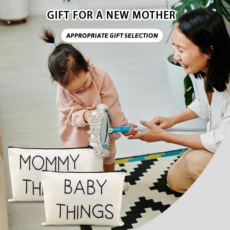 Mommy Baby Things Pouch Bag Set - Image 5