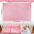 Reginary 4Pcs 30x40 Baby Blanket Fuzzy - Image 2