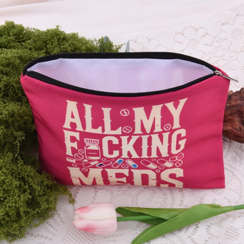 All My Meds Makeup Bag Med Pouch Bag - Image 7