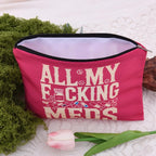 All My Meds Makeup Bag Med Pouch Bag - Image 7