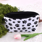Dog Footprint Makeup Bag Pet Paw Cosmetics Pouch - Image 7