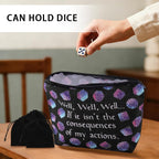 Funny Games Dice Storage Bags for Women Men Tabletop Game Lover Gamers Birthday - Image 4