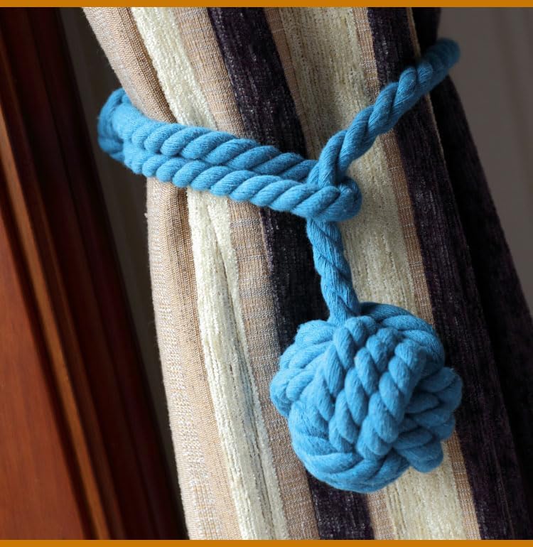 Melaluxe 2 Pack Curtain Tiebacks - Image 6