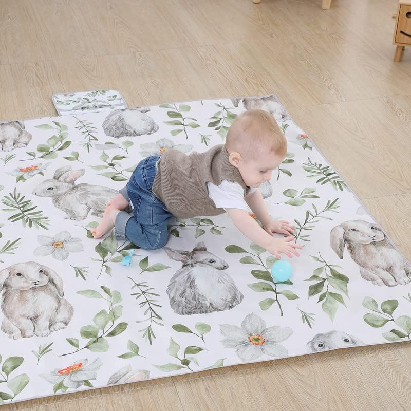 High Chair Mat, Water Resistant and Machine Washable - Image 3