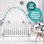 KinderSense® - Premium Baby Safety Crib Tent - Toddler Crib Topper to Keep Baby - Image 6