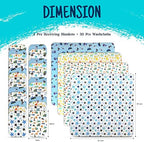 Receiving Blanket for Baby – 4 Pack – 30 inch x 30 inch – 100% Flannel Cotton - Image 3