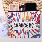 Chargers Organiser Bag for Cord Cable Plug Storage Zipper Organizer Pouch for - Image 6