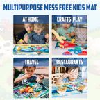 40 Pack Disposable Placemats for Baby, 3 Design Pack Baby Eating Mat, Toddler - Image 6