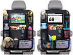 Car Back Seat Organizer with Tablet Holder, Large Capacity Auto Organizer by Unknown