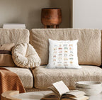 huester Transportation Alphabet Pillow Covers 18x18, Classroom Pillows Cases - Image 5