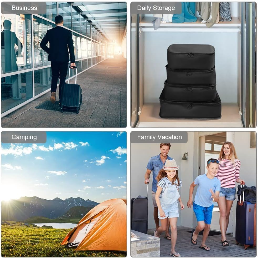 LANSKLBD 6/8 Set Packing Cubes for Suitcases Travel Luggage Packing Organizers - Image 6